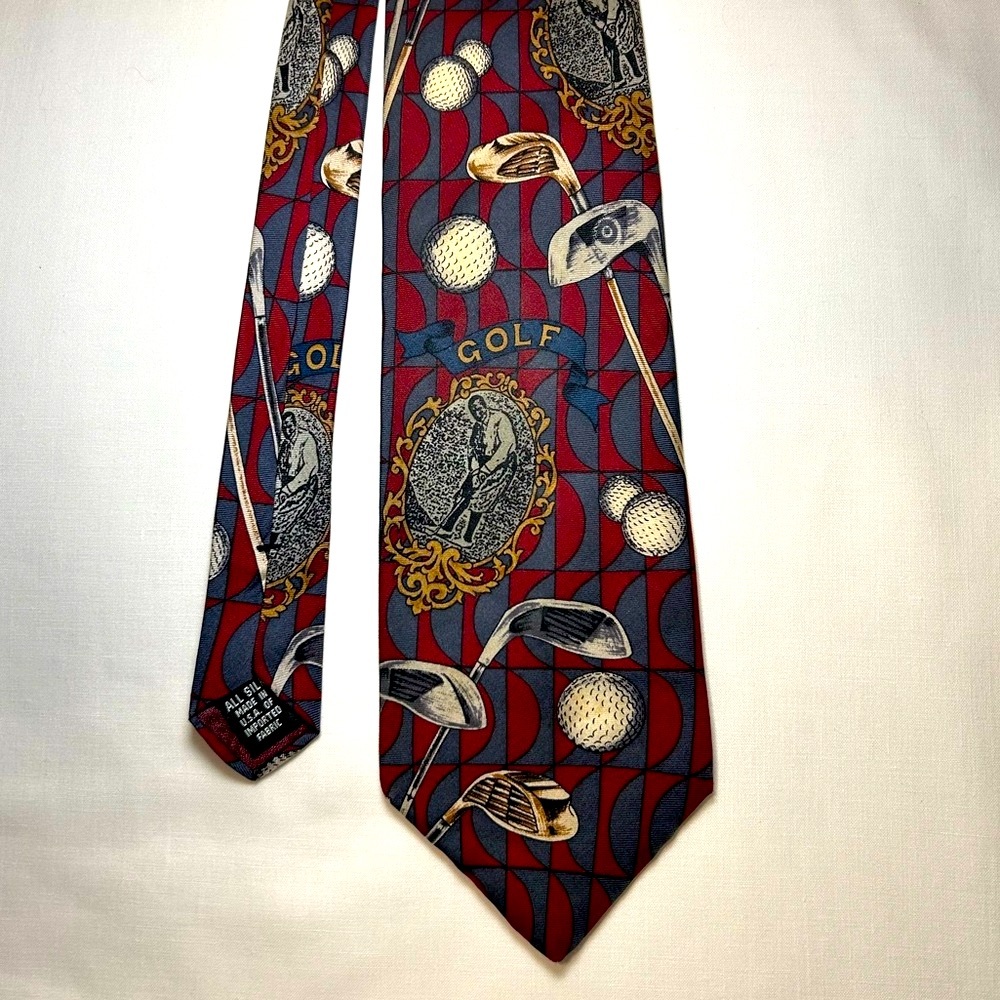 Golf Tie  American Sports Classics
